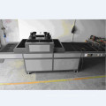 TM-UV1000L 4050 * 1300 * 1400 mm verre UV Printing Machine de polymérisation